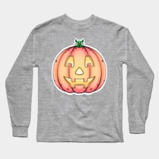 Reva Prisma Pumkin emoji Long Sleeve T-Shirt